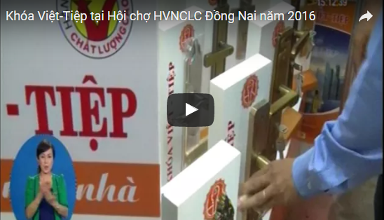 Khóa Việt-Tiệp tại Hội chợ HVNCLC Đồng Nai năm 2016