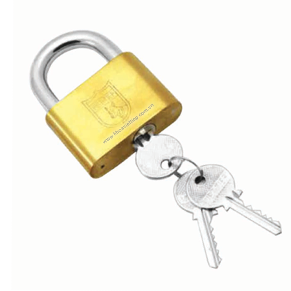 KHÓA TREO ĐỒNG BẤM VIỆT TIỆP 01601 MÀU VÀNG ĐỘ BỀN CAO